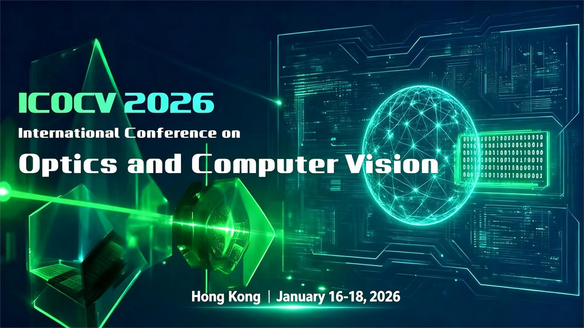 2026年光学与计算机视觉国际会议(ICOCV 2026)